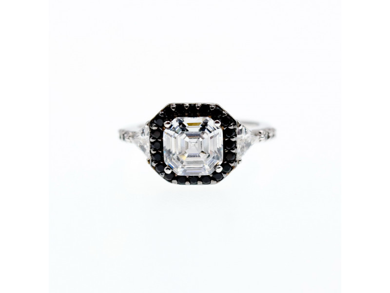 

Серебряное кольцо с фианитами Настроение Sky Jewelry 003550