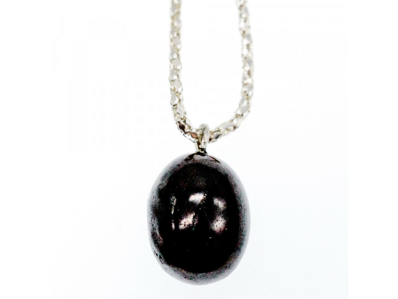 

Цепочка с кулоном черный агат Натуральный Sky Jewelry 003466