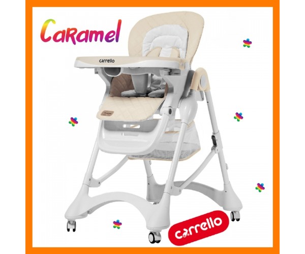 

Стульчик для кормления Carrello Caramel CRL-9501 Cream Beige