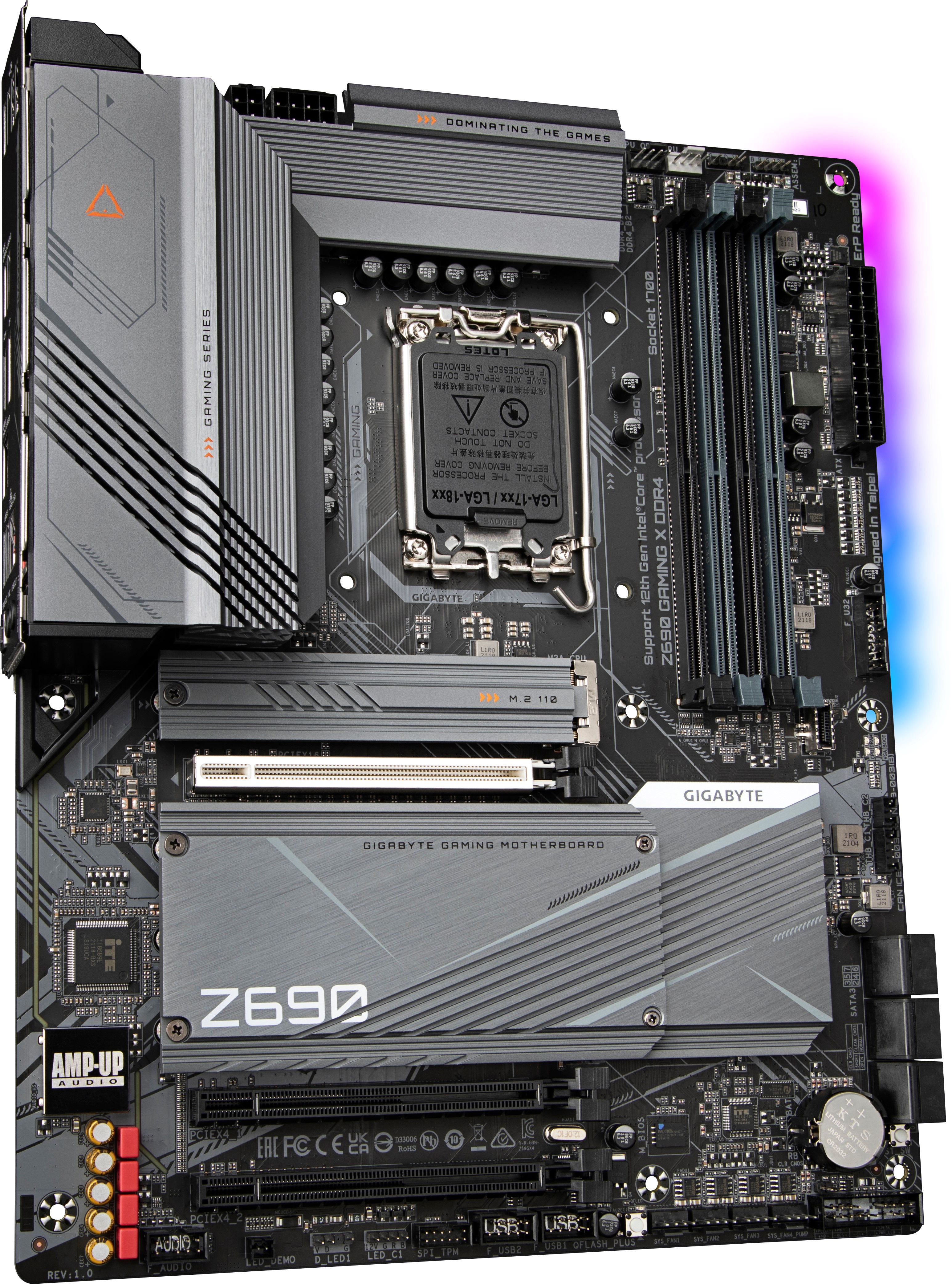 

Материнская плата Gigabyte Z690 Gaming X DDR4 (s1700, Intel Z690, PCI-Ex16)