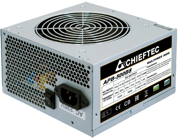 

Chieftec Value APB-500B8 500W (133240)