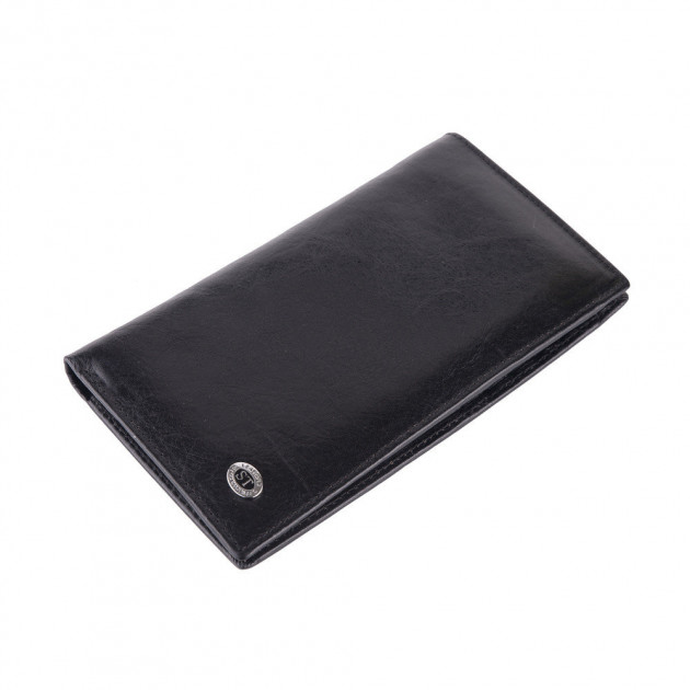 

Кошелек мужской кожаный ST Leather (В-MS35) 98658 Черный