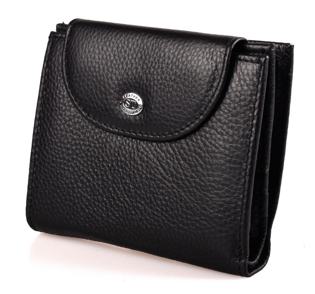 

Кожаный кошелек ST Leather (ST41) 98461 Черный