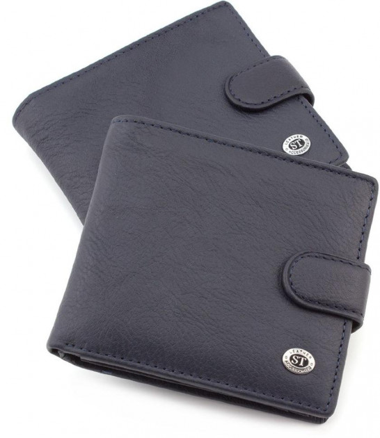 

Мужской кожаный кошелек ST Leather 98378 Синий