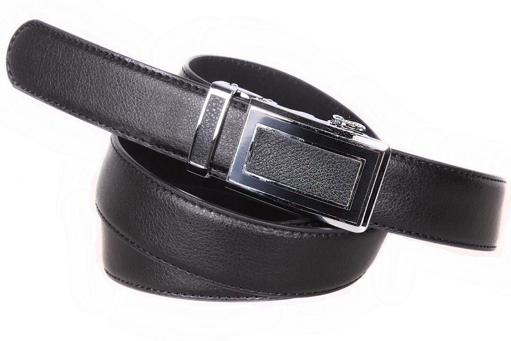 

Длинный мужской ремень эко кожа батал D-Belts S0534 черный (140 см х 3.2 см)