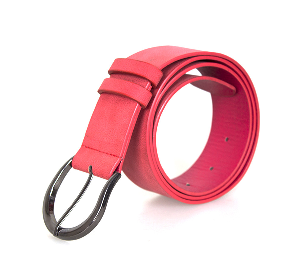 

Женский ремень кожзам D-Belts S1512 красный (100 см х 3.8 см)