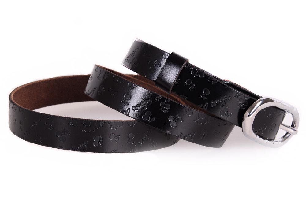 

Женский узкий ремень D-Belts S0432 коричневый (110-115 см х 2 см)