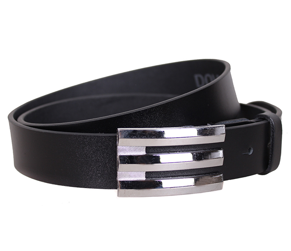

Мужской кожаный ремень D-Belts S1399 черный (115-125 см х 3.4 см)