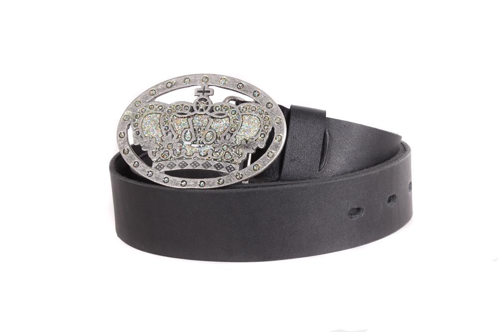 

Мужской кожаный ремень D-Belts S0233 черный (130 см х 4 см)