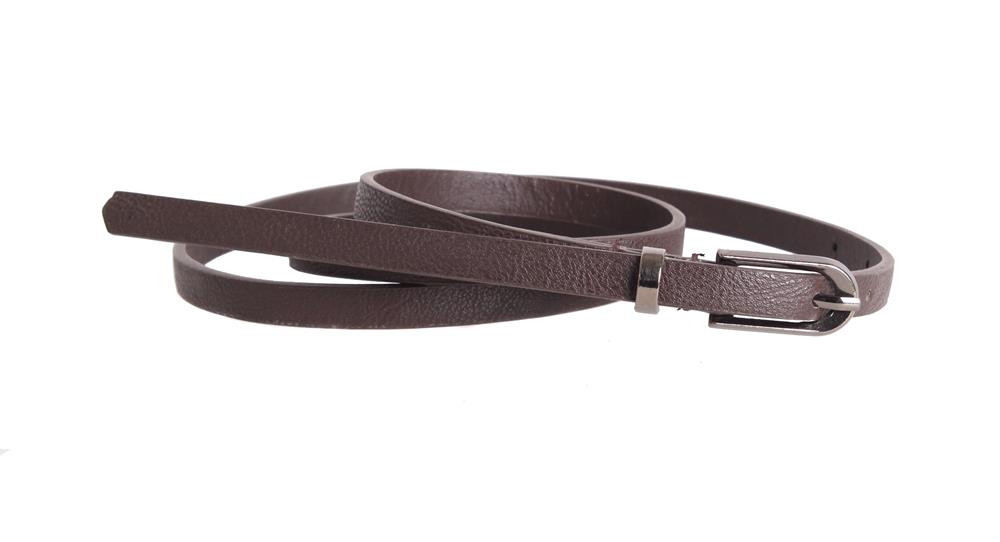 

Женский узкий ремень D-Belts S0515 коричневый (110-115 см х 1 см)