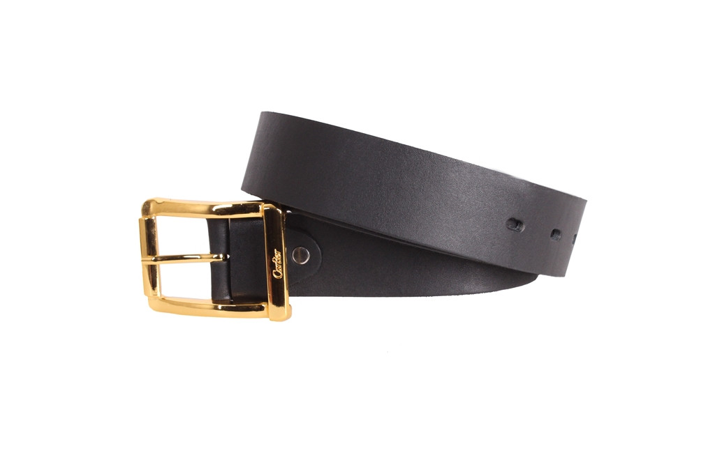 

Мужской ремень из натуральной кожи D-Belts S0264 черный (125-130 см х 4 см)