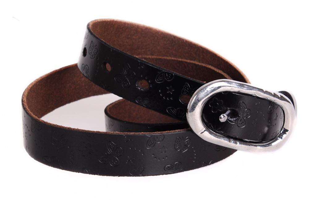 

Женский узкий ремень D-Belts S0429 коричневый (115 см х 2 см)