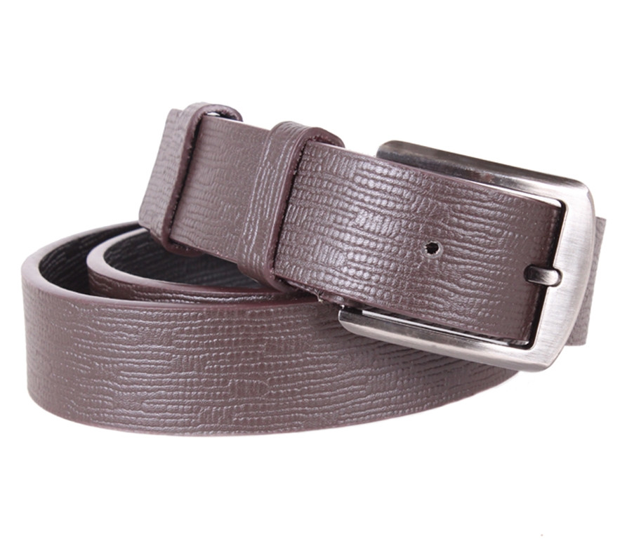 

Двухсторонний ремень под классические брюки эко кожа D-Belts S0142 коричневый (105-120 см х 3 см)