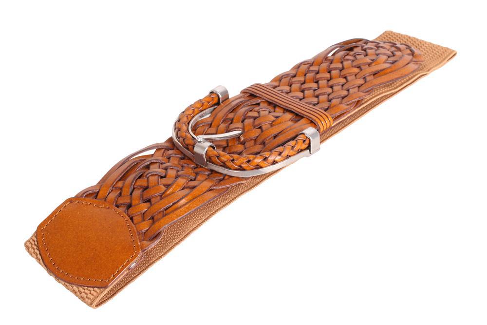 

Качественный женский пояс D-Belts S0047 рыжий (80-105 см х 6 см)