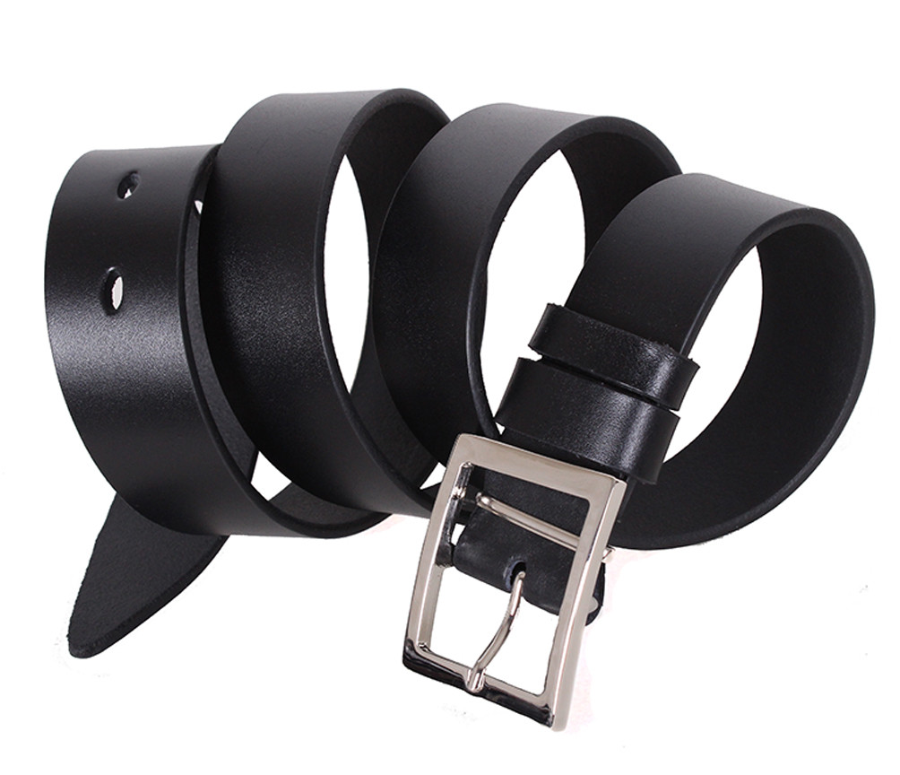 

Мужской кожаный ремень D-Belts S1357 черный (115-125 см х 4 см)