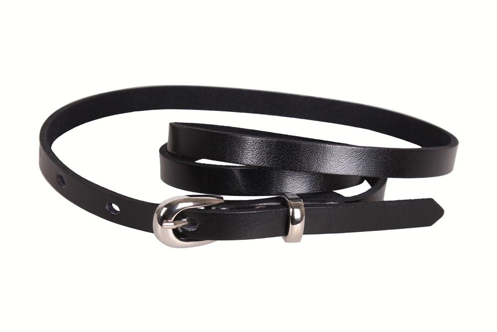 

Женский узкий ремень D-Belts S0470 черный (115 см х 1 см)