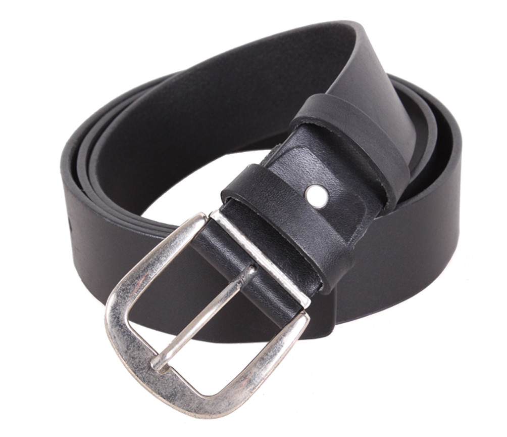 

Женский классический кожаный ремень D-Belts S1138 черный (120-130 см х 4 см)