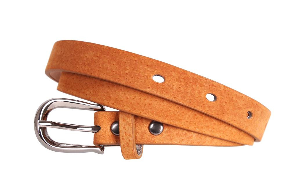 

Женский узкий ремень D-Belts S0480 рыжий (100-105 см х 2 см)