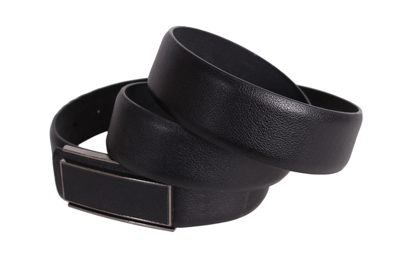 

Стильный ремень с пряжкой эко кожа D-Belts S0602 черный (115 см х 3.5 см)