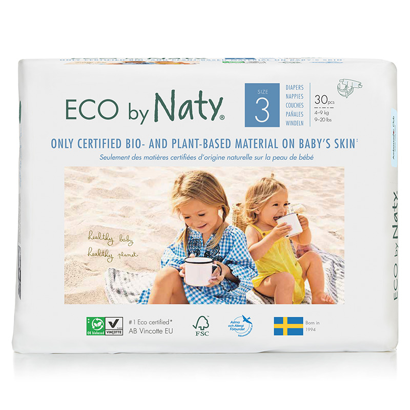 

Органические подгузники Eco by Naty размер 3 (от 4 до 9 кг) 30 шт. 178372