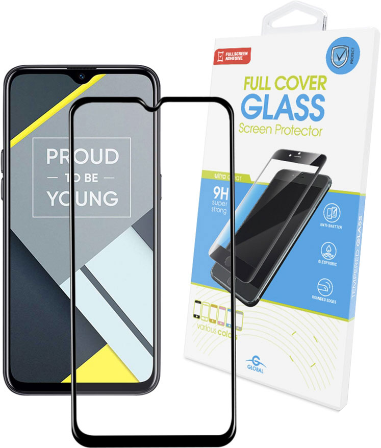 

Защитное стекло Global Full Glue для Realme C2 Black