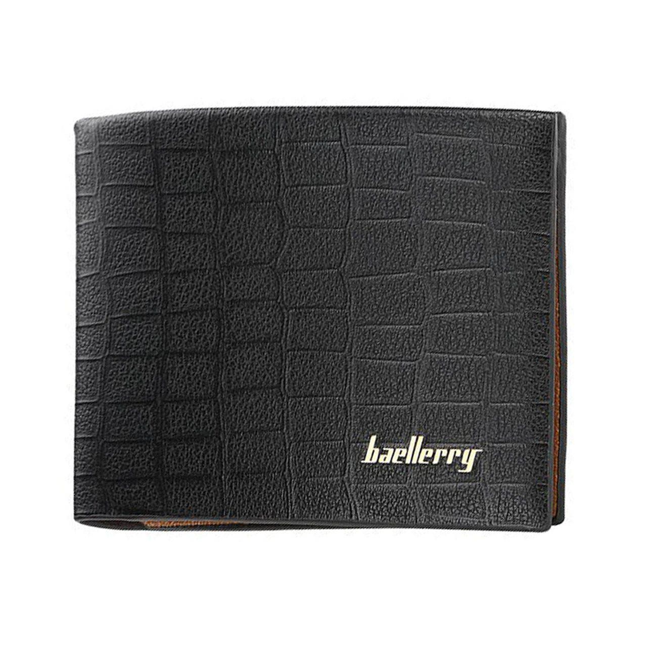 

Мужской кошелек Baellerry DR024 Black модный аксессуар Байлери для мужчин хранение купюр монет