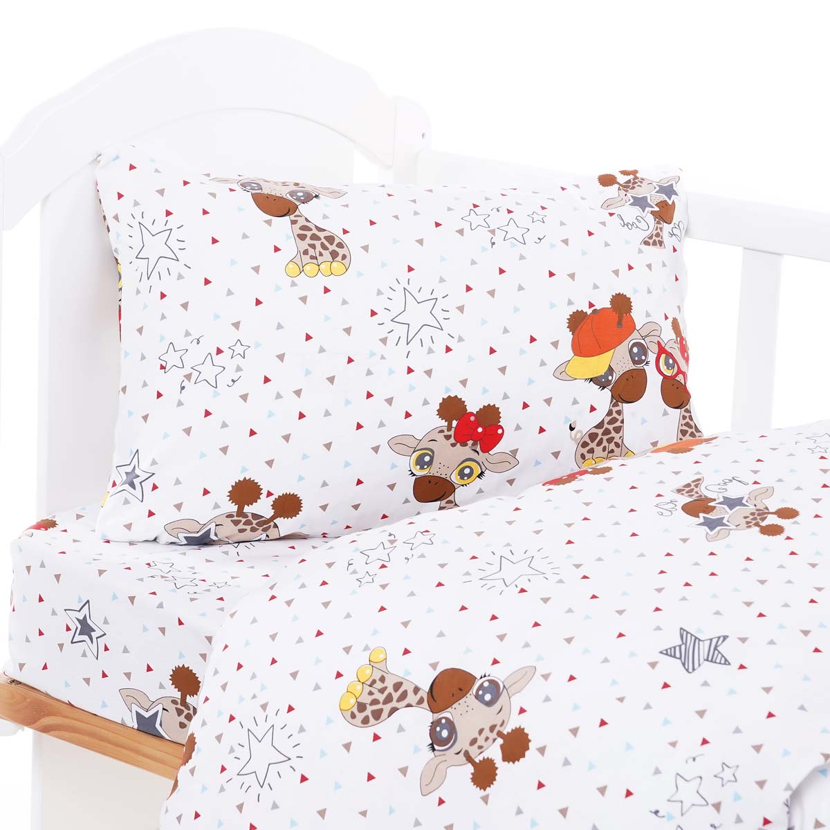 

Комплект постельного белья SoundSleep Ранфорс Little Safari 112х147