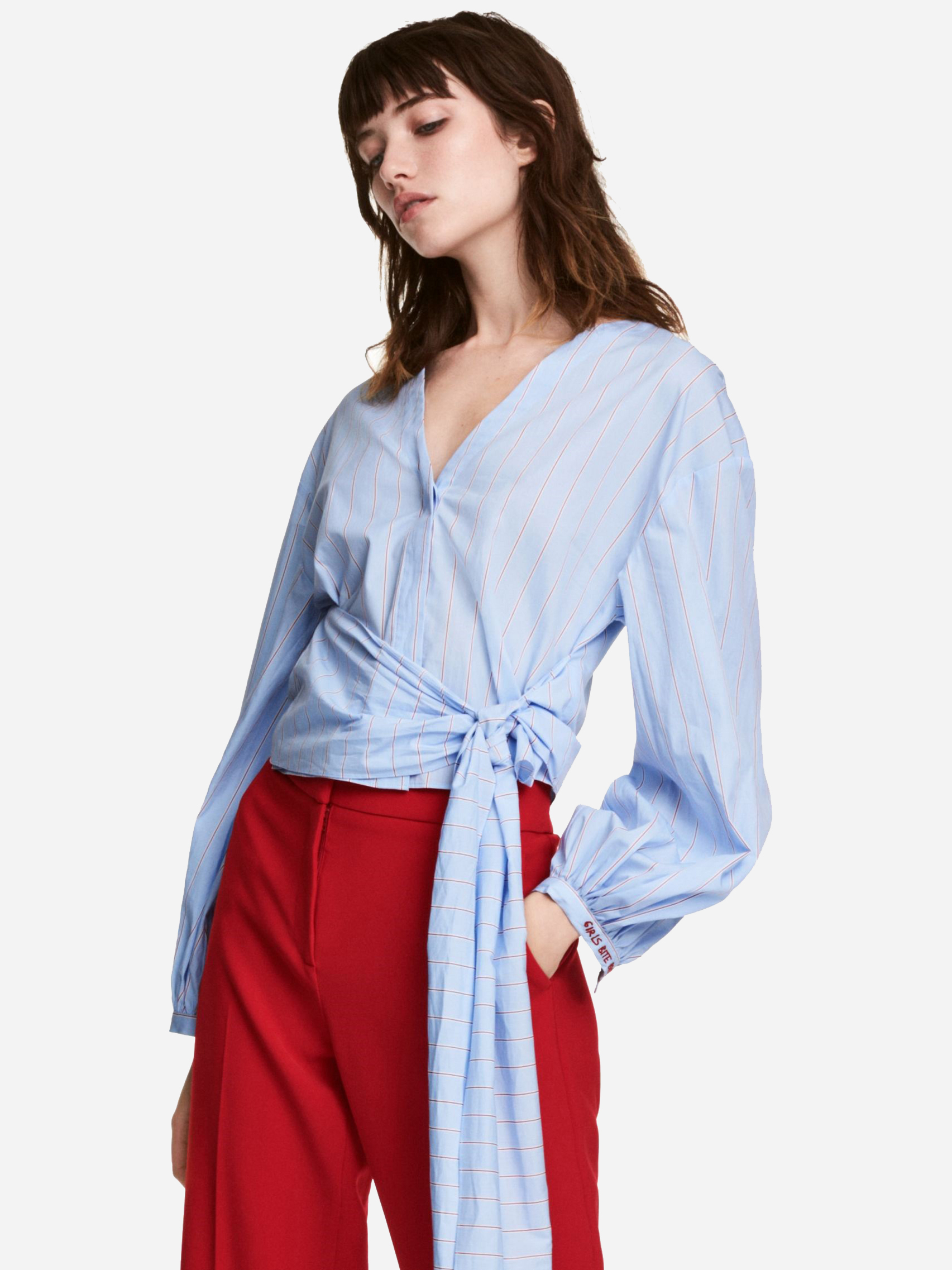 

Блузка H&M 05457156  Голубая (GT02000000005140_PS2030000063086, Блузка H&M 05457156 42 Голубая (GT02000000005140_PS2030000063086)