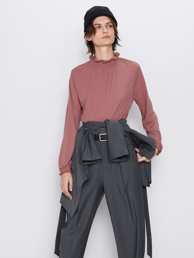 

Блузка Zara 4886/471/926 S Розовая