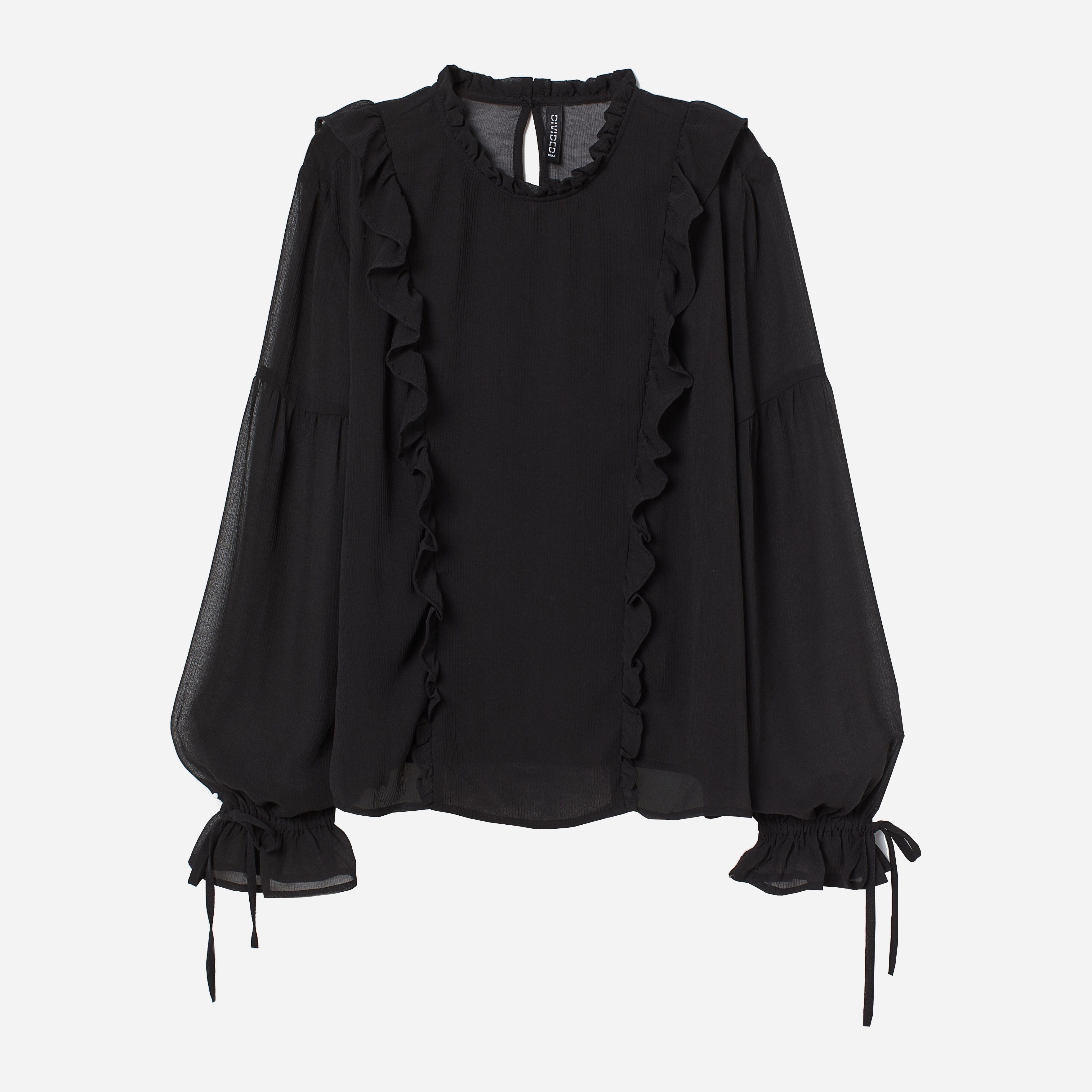

Блузка H&M Divided 0824209 44 Черная