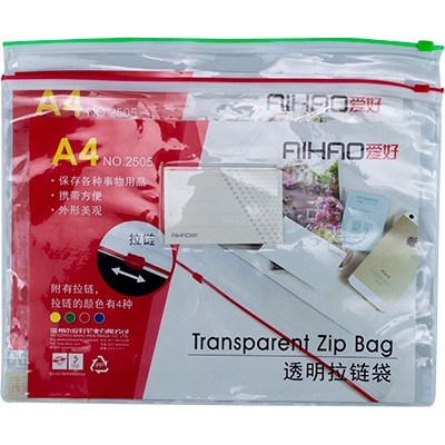 Папка на молнии А4 zip-lock бегунок AIHAO 2505 – фото, отзывы ...
