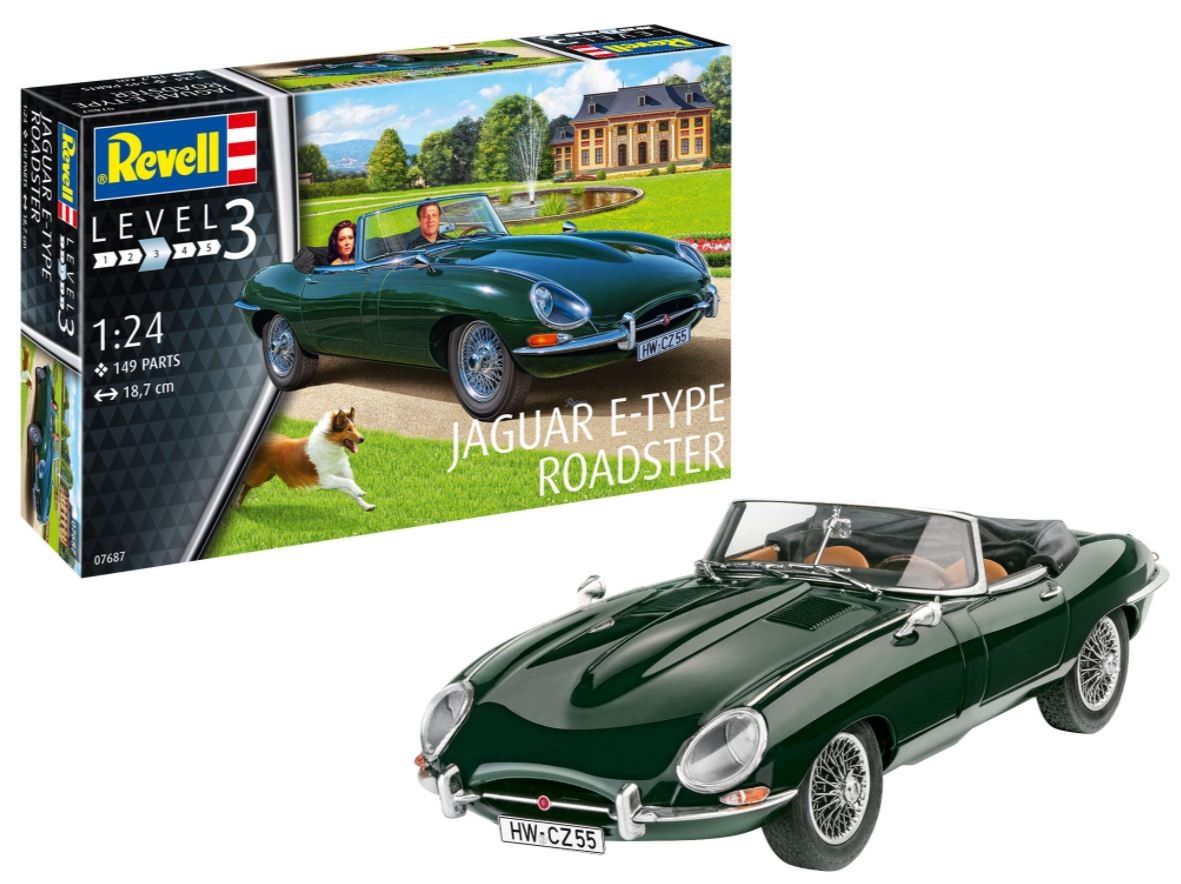 

Сборная модель Revell Jaguar E-Type Roadster (07687)