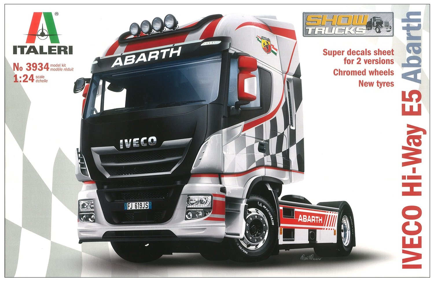 

Сборная модель Italeri Тягач Iveco HI-WAY E5 Abarth (MI-3934)