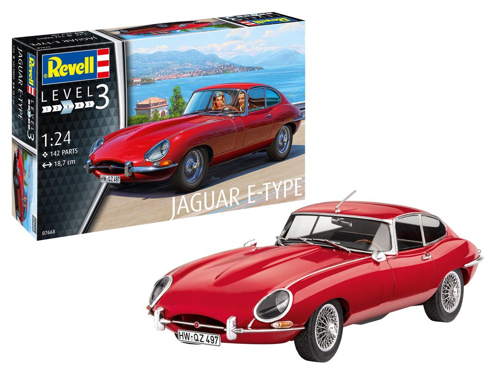 

Сборная модель Revell Jaguar E-Type Coupe (07668)