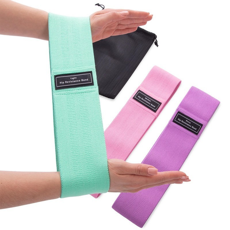 

​Набор фитнес-резинок тканевых Luting HIP RESISTANCE BANDS
