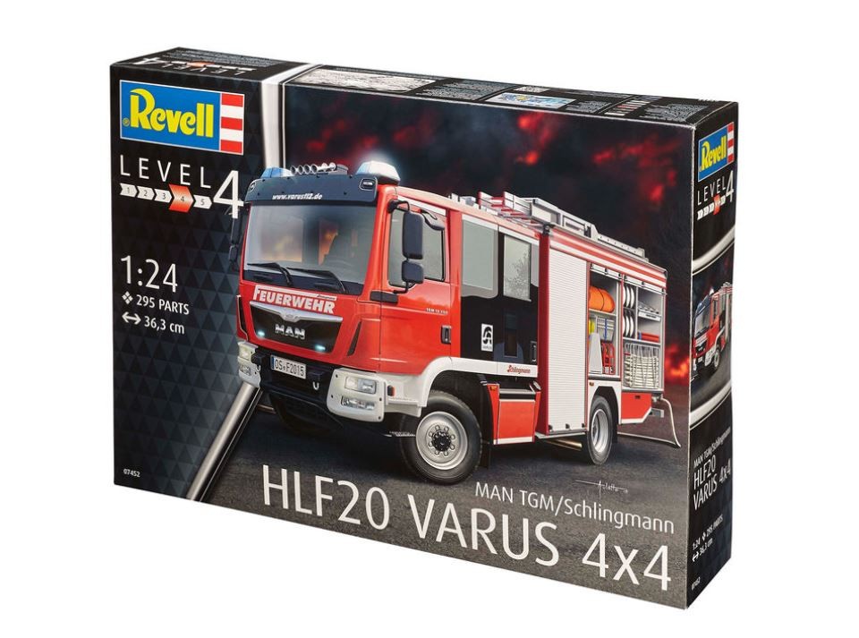 

Сборная модель Revell SCHLINGMANN HLF 20 VARUS 4 1/24 (07452)