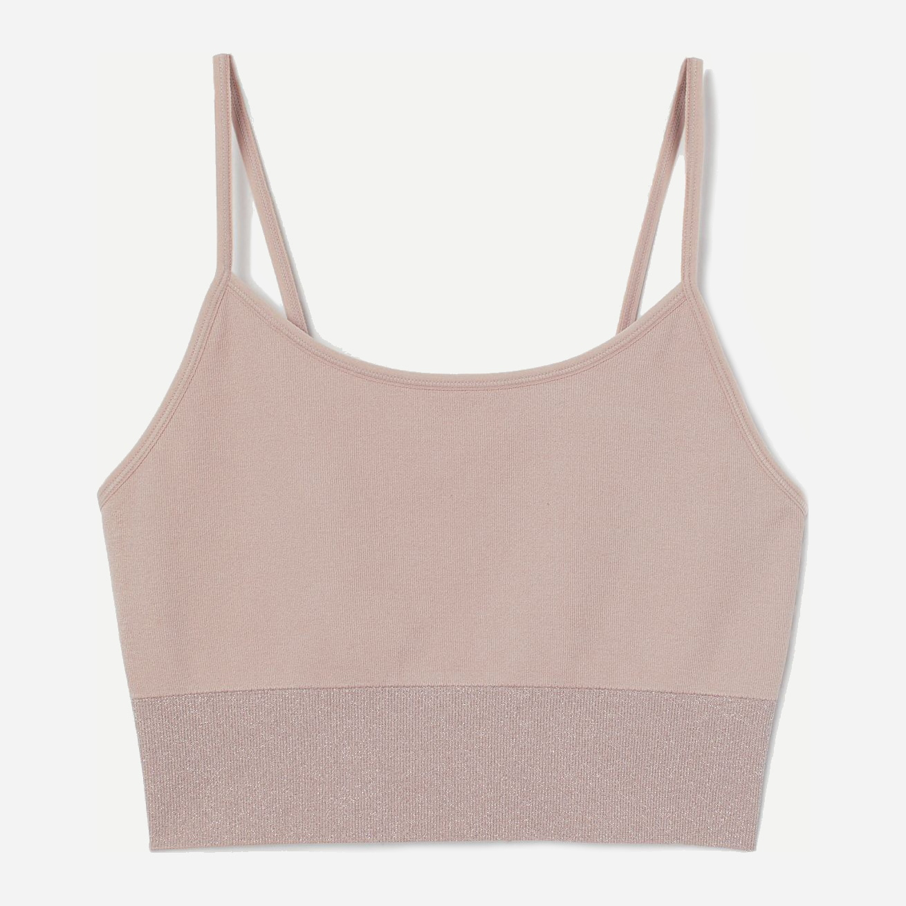 

Спортивный топ H&M 9296752bar XS Пудровый