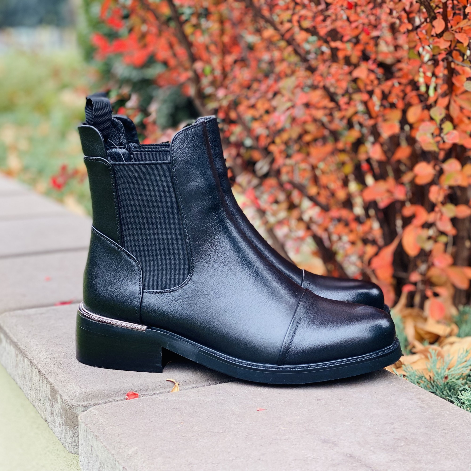

Женские челси COLOR ME 1185-21 Черные 36 (23см)