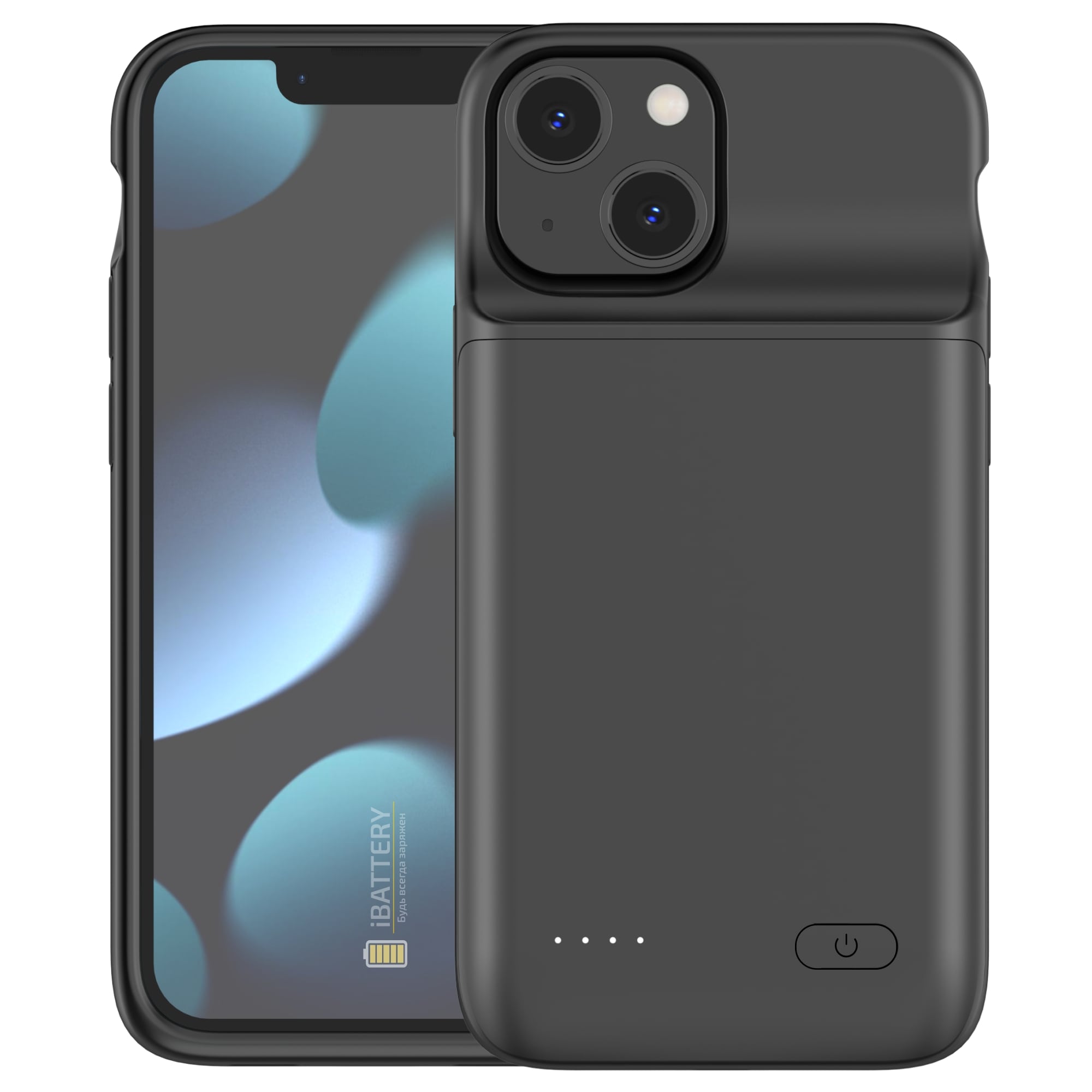 

Чехол зарядка iBattery для iPhone 13 Mini 4700 mAh black