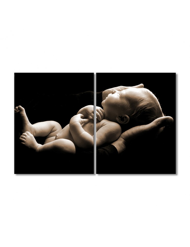 

Модульная картина Artel «Папа и малыш» 2 модуля 80x120 см