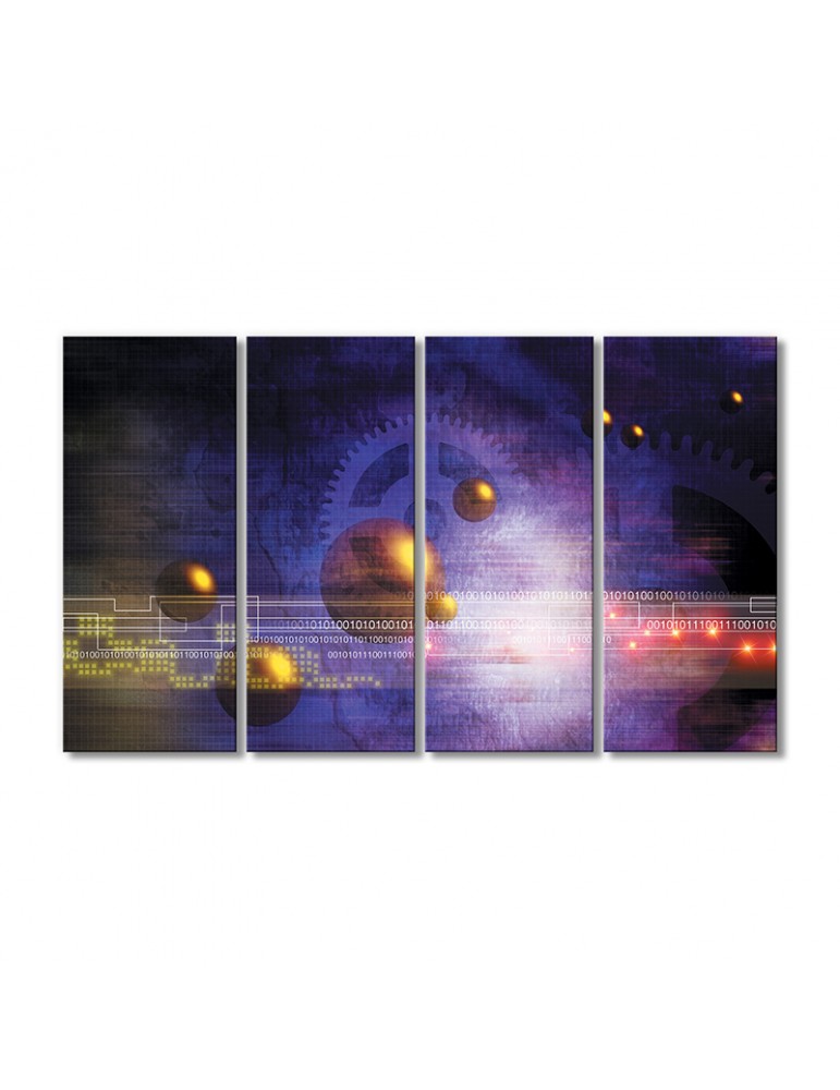 

Модульная картина Artel «Переход эпох» 4 модуля 120x180 см
