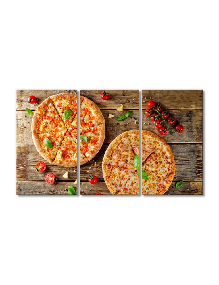 

Модульная картина Artel «Пицца сырно-томатная» 3 модуля 70x105 см