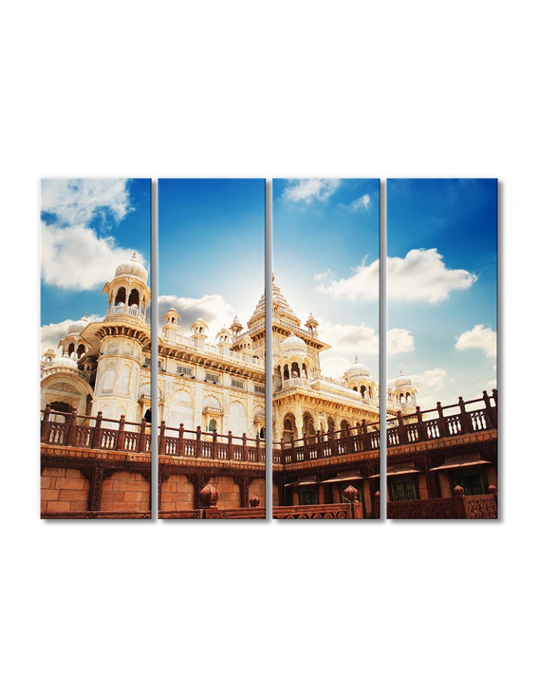 

Модульная картина Artel «Раджастхан, Джодхпур, Индия, мавзолей» 4 модуля 120x180 см