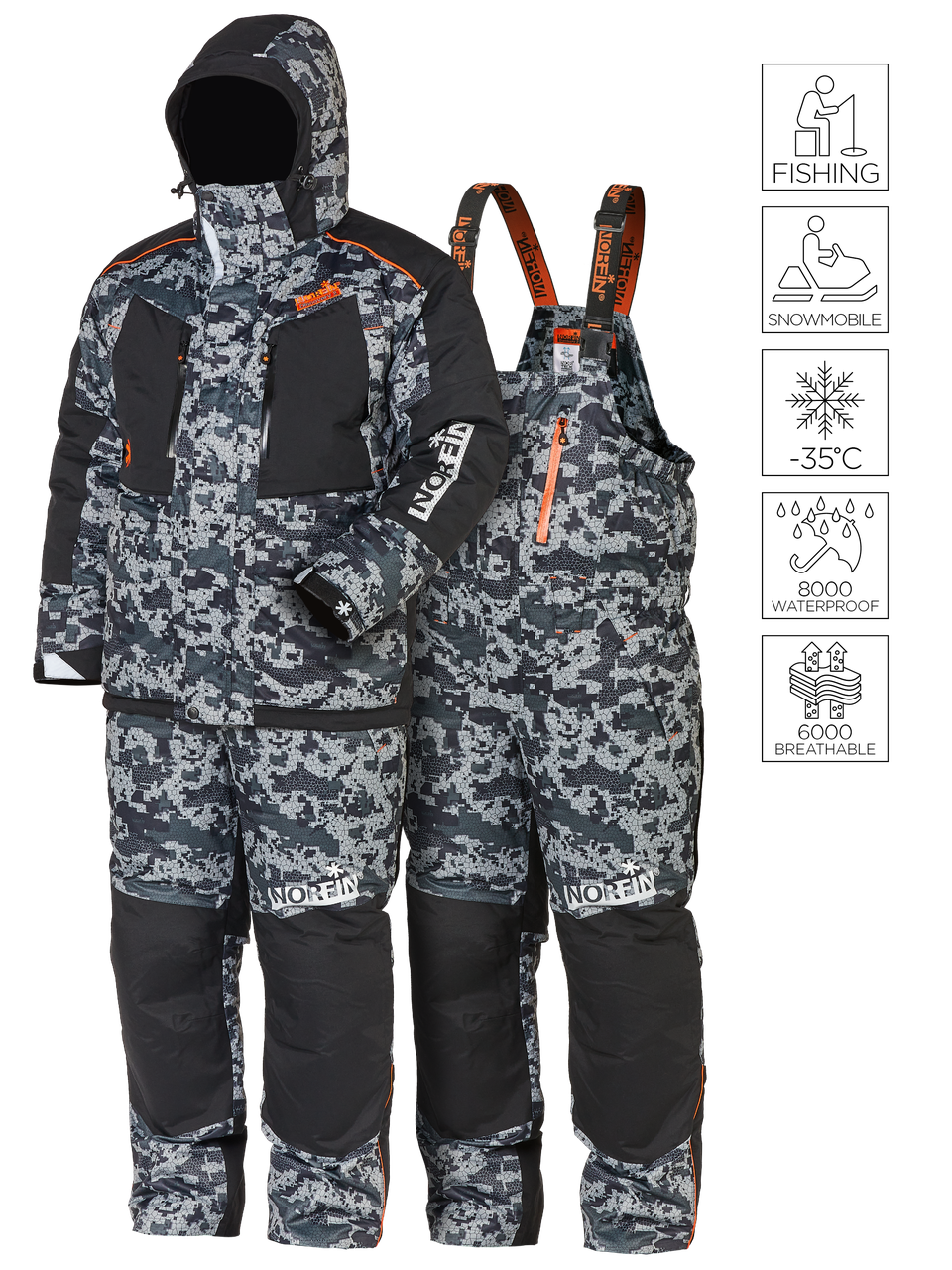 

Костюм зимний Norfin DISCOVERY 2 LE CAMO размер M (452302-M)