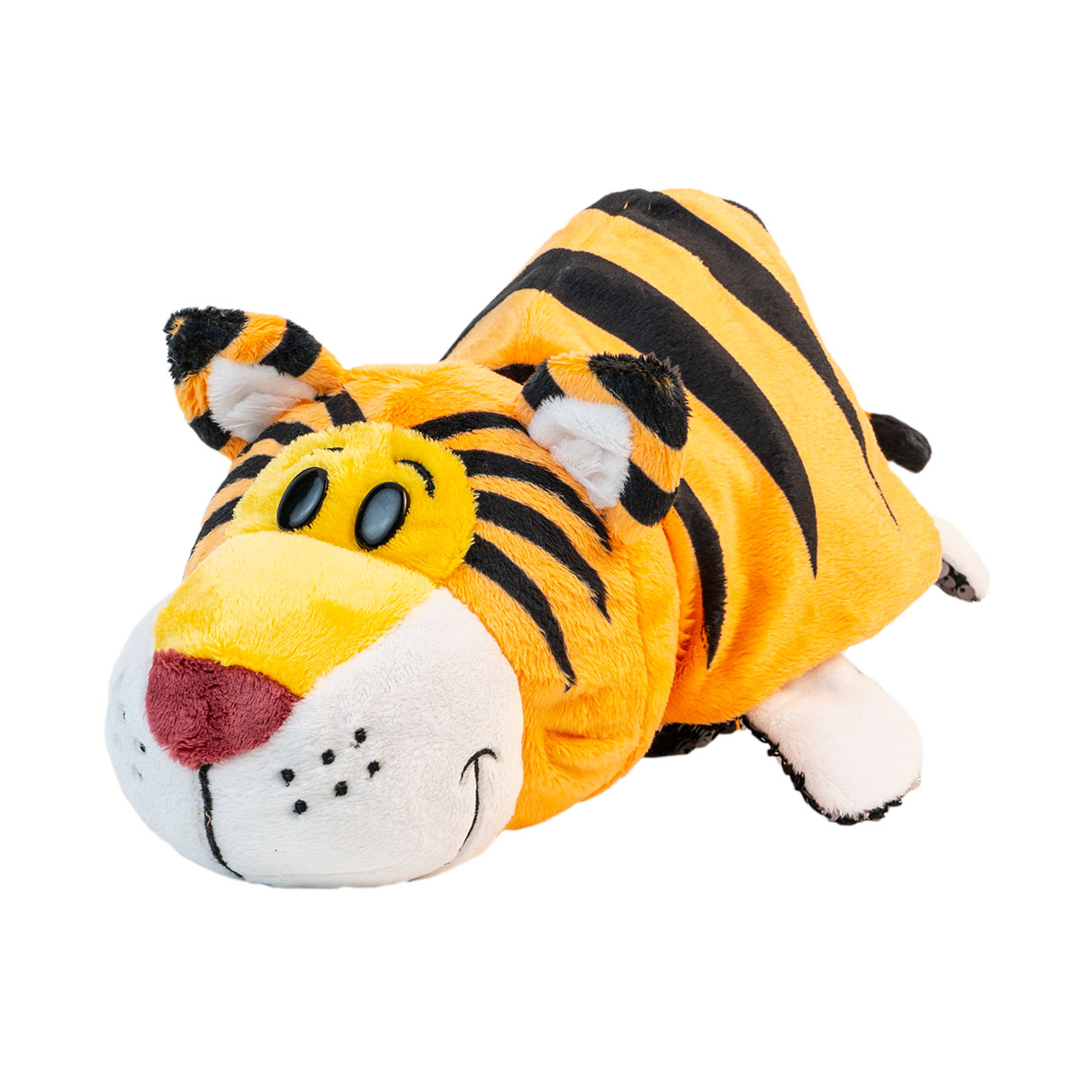 

М'Яка Іграшка З Паєтками 2 В 1 - ZooPrяtki - Слон - Тигр (30 Cm)