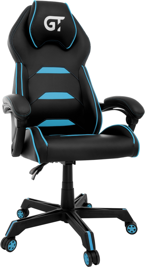 

Кресло для геймеров GT RACER X-2833 Black/Blue