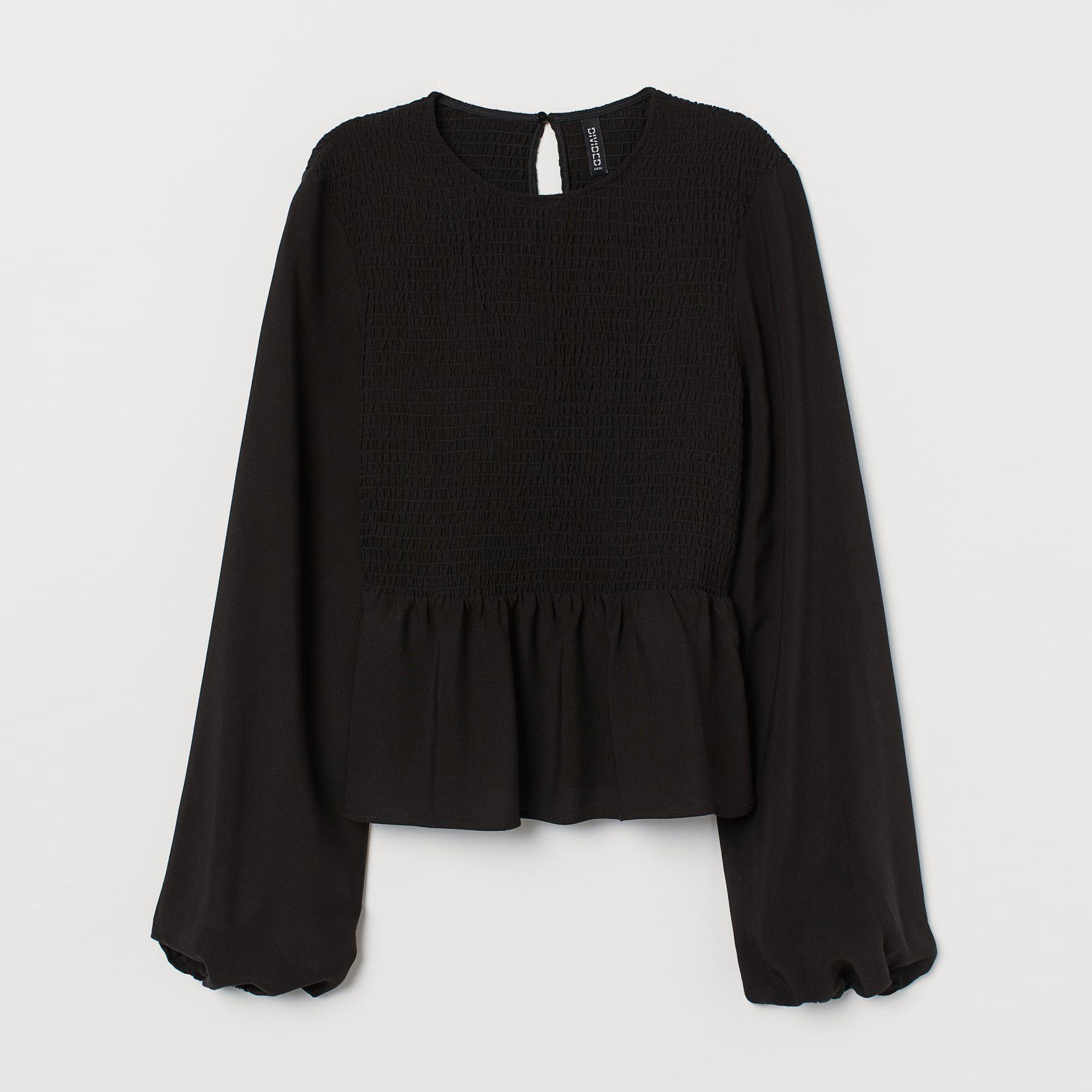 

Блузка H&M XAZ205513CVRA  Черная, Блузка H&M XAZ205513CVRA 36 Черная