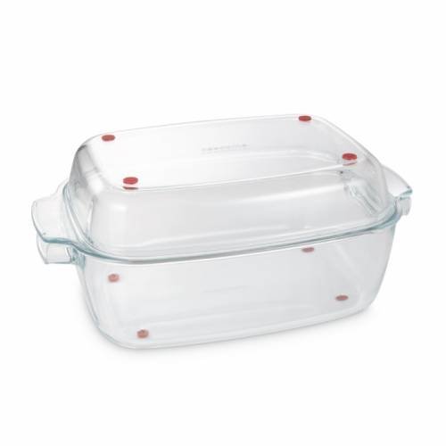 

Жаровня с крышкой GrandCHEF 40x26 см стекло 629090