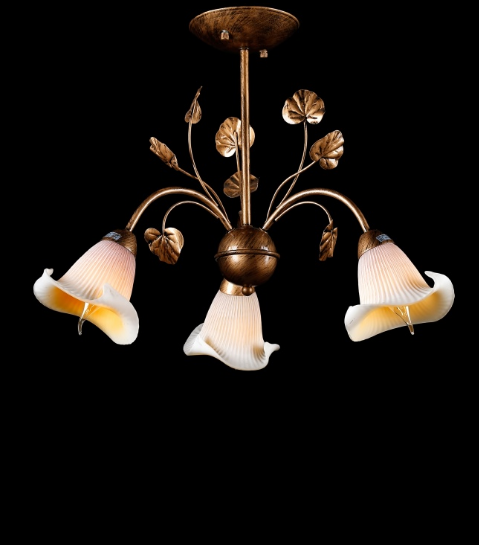 

Люстра с плафонами Ray L90973B/3 (AN004529)