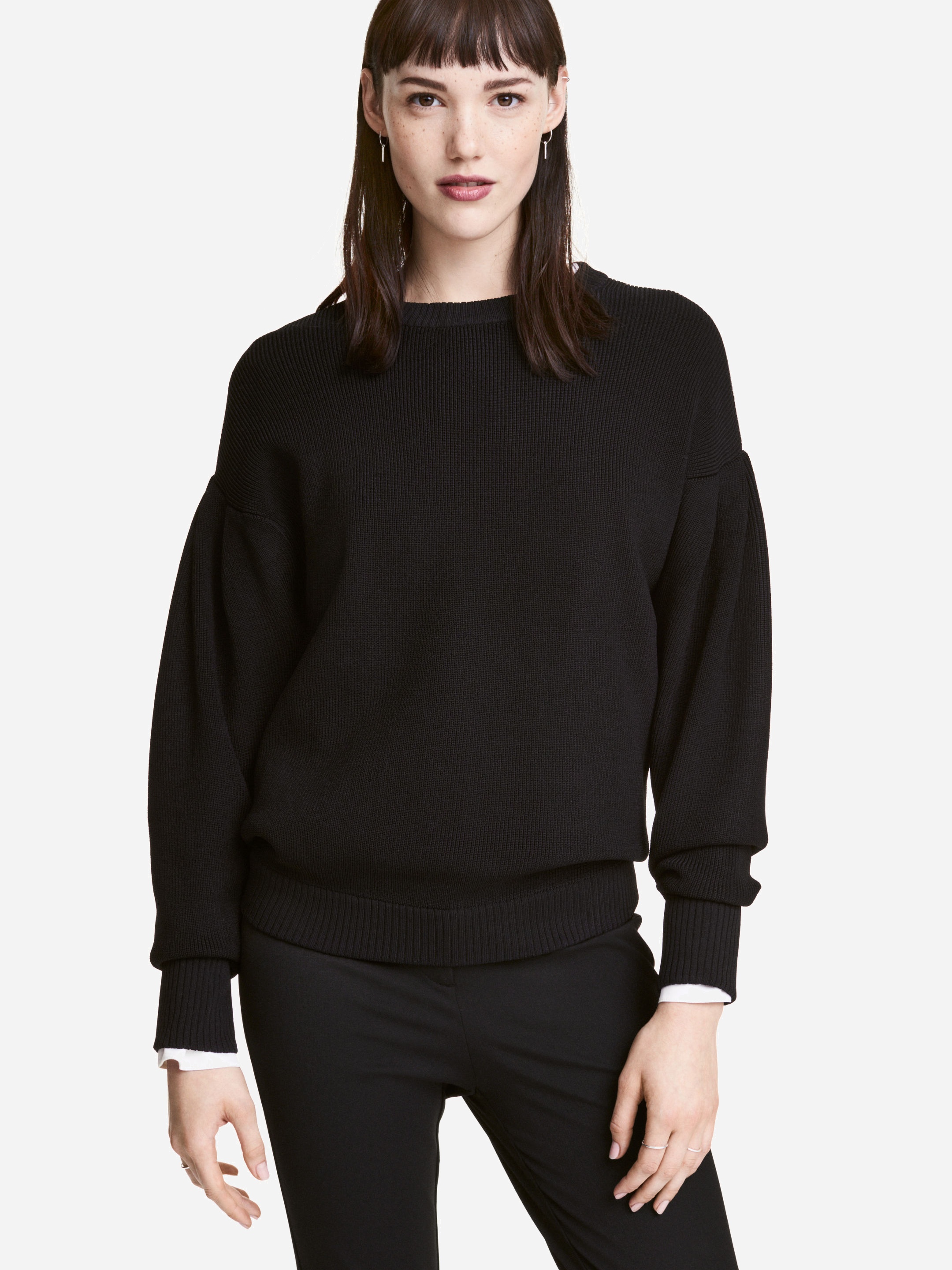 

Джемпер H&M XAZ073994ZZMB 34 Черный